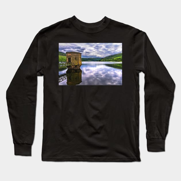 The Brecon Beacons From Talybont Dam Long Sleeve T-Shirt by IanWL